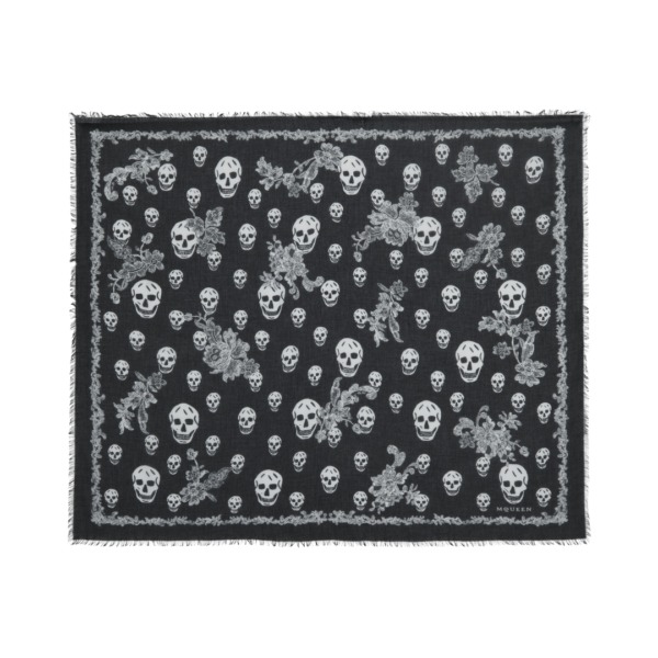 Ribcage Skull Schwarz/Elfenbein