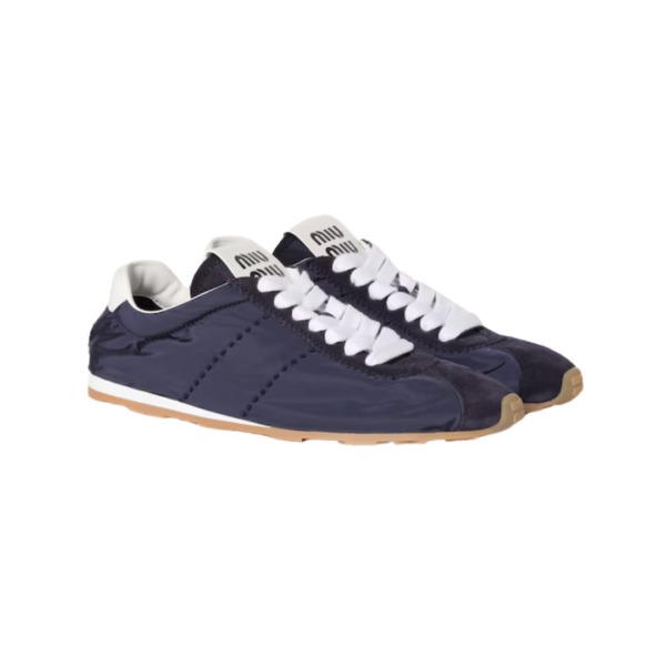 Plume Suede Marineblau