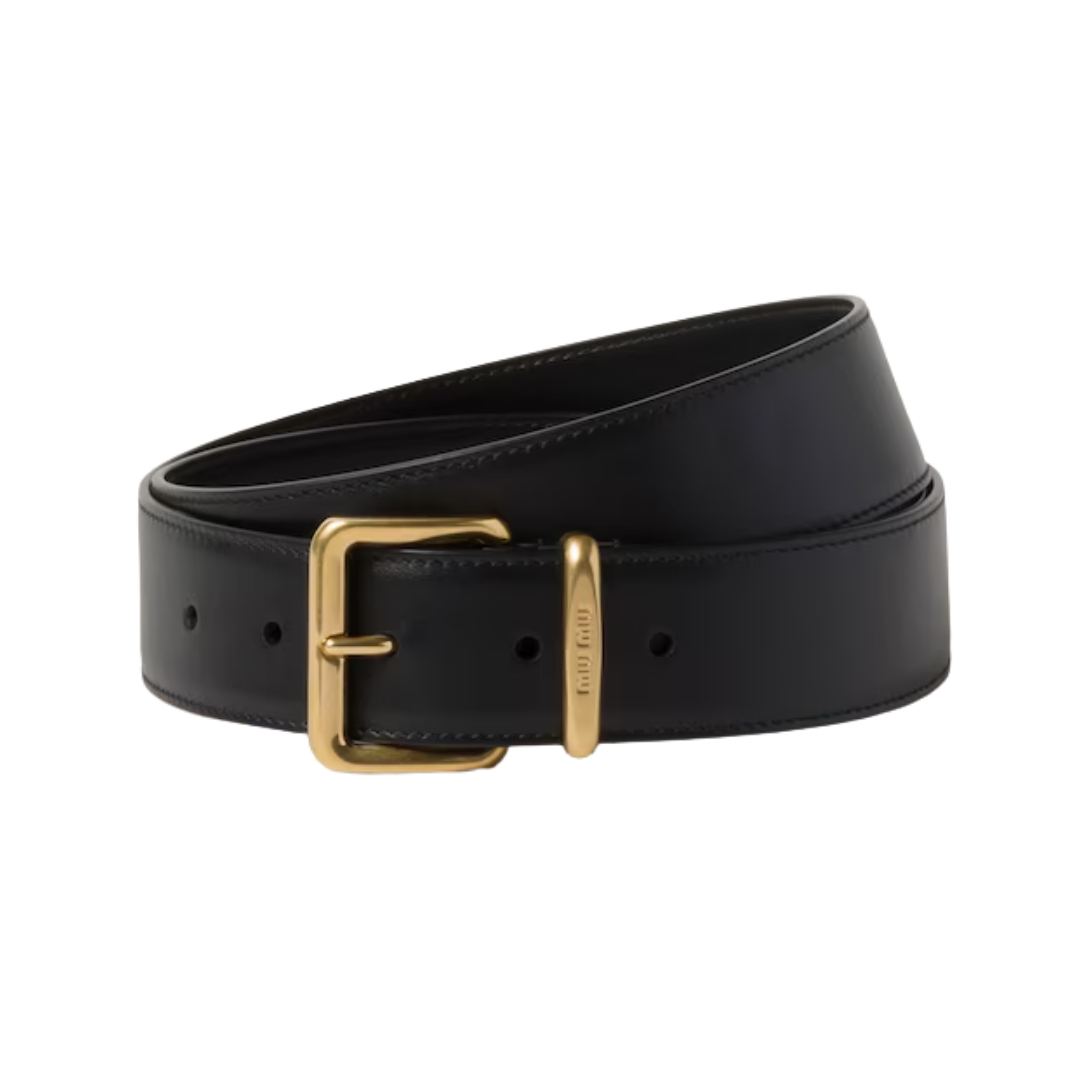 Leather Schwarz 3.5 cm