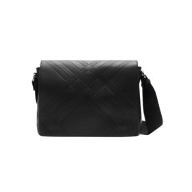Embossed Check Schwarz 27 cm