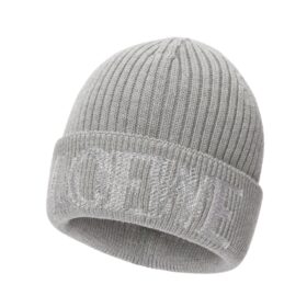 Beanie wool Grau