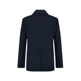 Shawl Collar Bow Blau