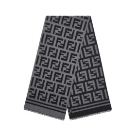Wool Scarf Schwarz