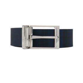 Check Belt Marineblau 3.5 cm