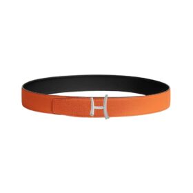 Reversible Schwarz/Orange 1.5 cm