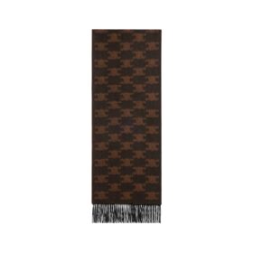 Fringed Schwarz/Toffee