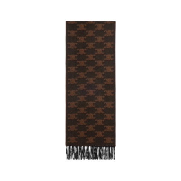 Fringed Schwarz/Toffee