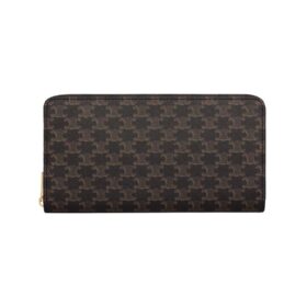 Zipped Triomphe Schwarz 19cm