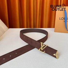 Pretty 30mm Chocolat Wildleder 3cm