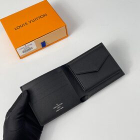 Marco Geldbörse Schwarz / Grau 11 cm