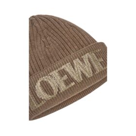 Beanie wool Hellbraun