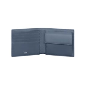 Bifold Wallet Blau 11.5 cm