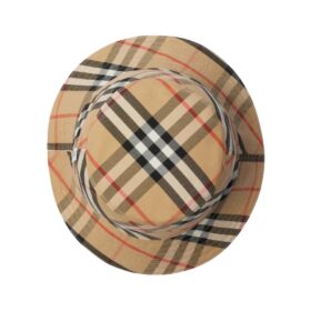 Reversible Hat Schwarz/Beige