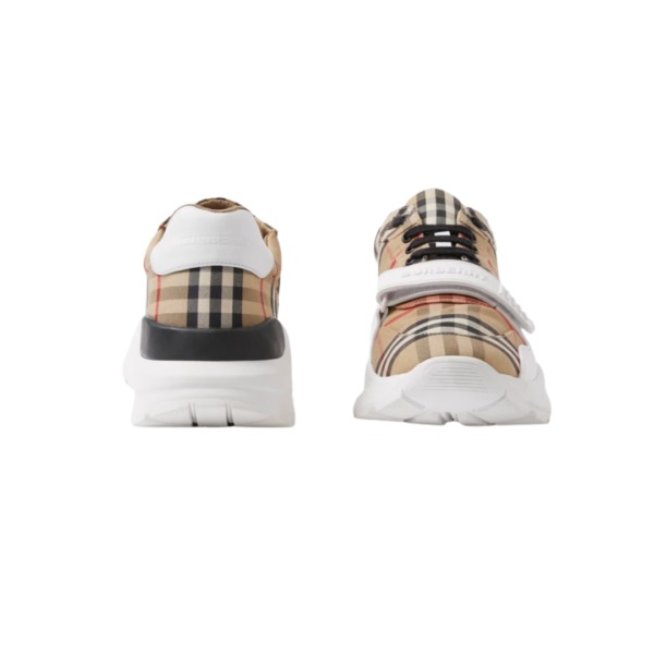 Suede Check Beige