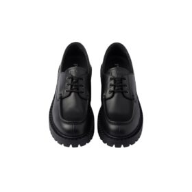 Leather Loafers Schwarz