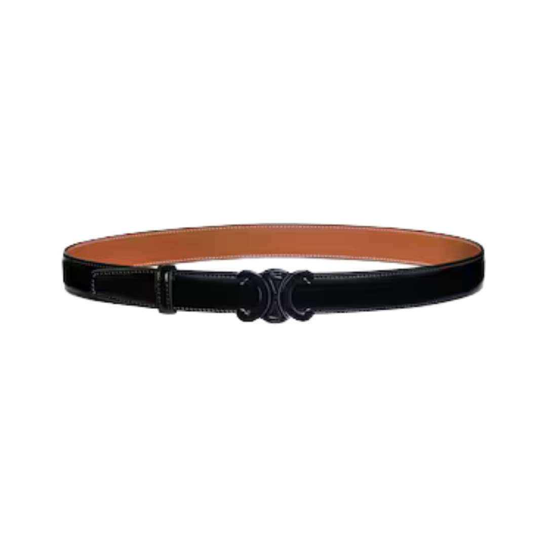 Triomphe Schwarz/Tan 2.5 cm