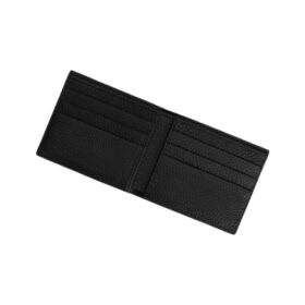 Bifold Wallet Schwarz 11 cm