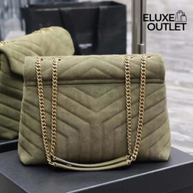 Loulou Samtgrün/Gold 32 cm
