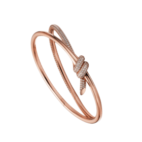 Knoten Double Roségold