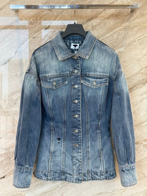 Blauer Stonewash-Baumwoll-Denim