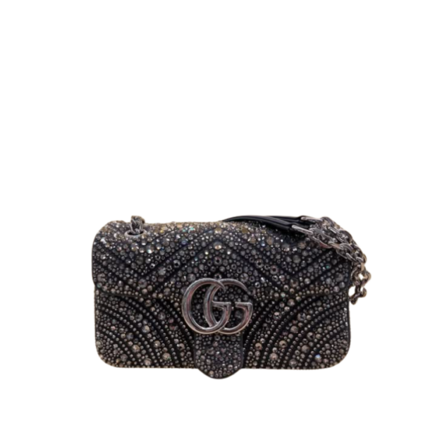 GG Marmont Crystals Schwarz 20 cm