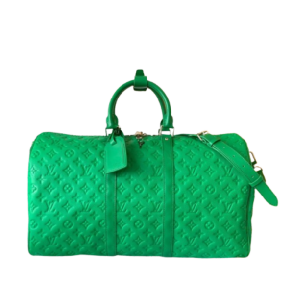 Keepall Taurillon Colormania Grün 50 cm
