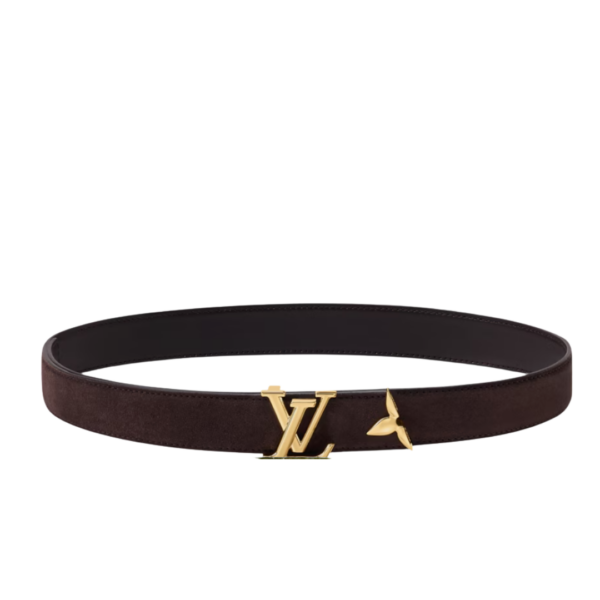 Pretty 30mm Chocolat Wildleder 3cm