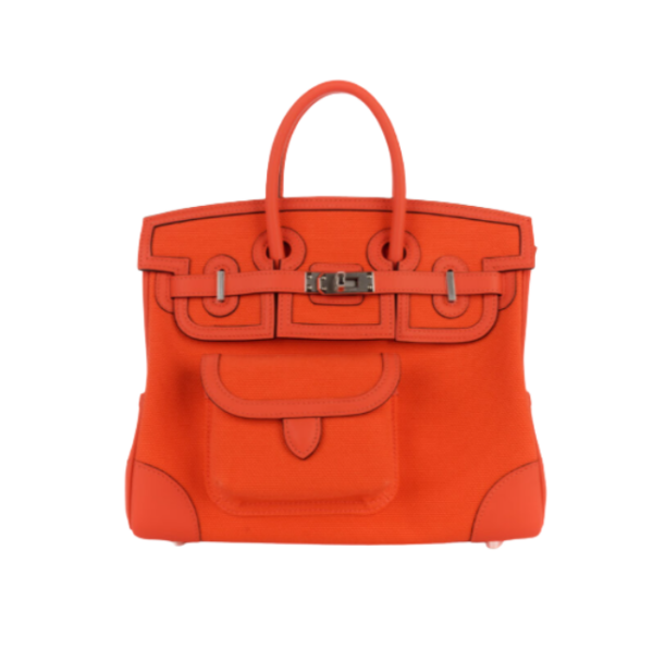 Birkin Cargo Orange in Silber 25