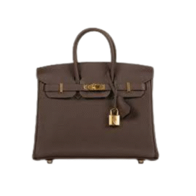 Birkin Togo Braun/gold 25