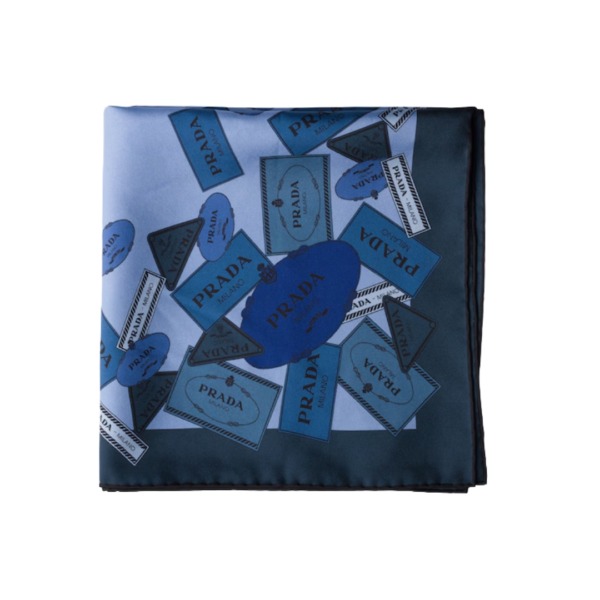 Printed Blau