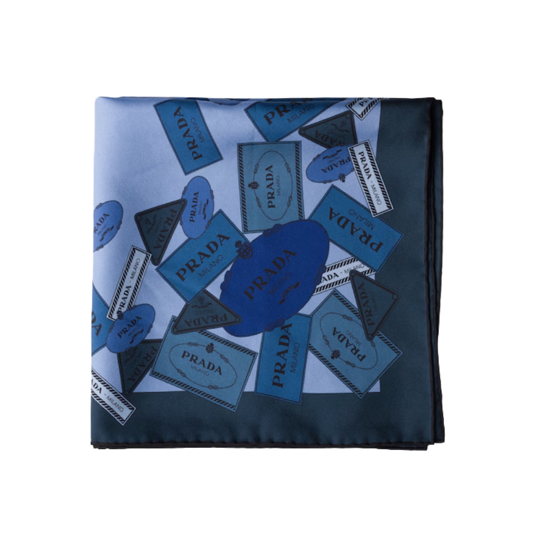 Printed Blau