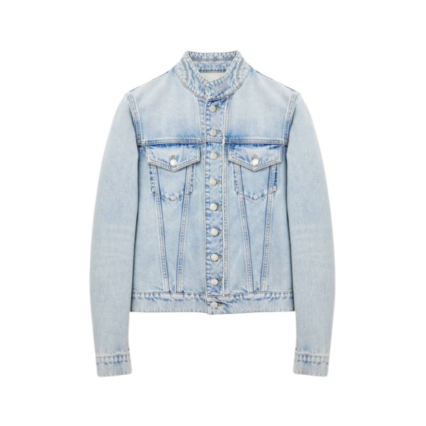 Stonewashed Verwaschenes Blau
