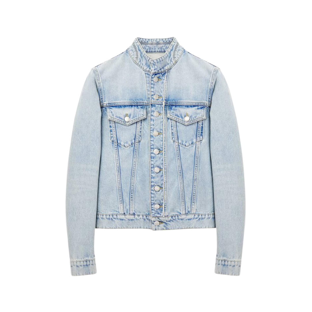 Stonewashed Verwaschenes Blau