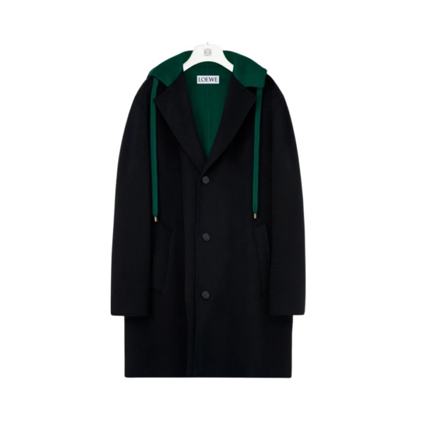 Cashmere Wool Schwarz-Grün