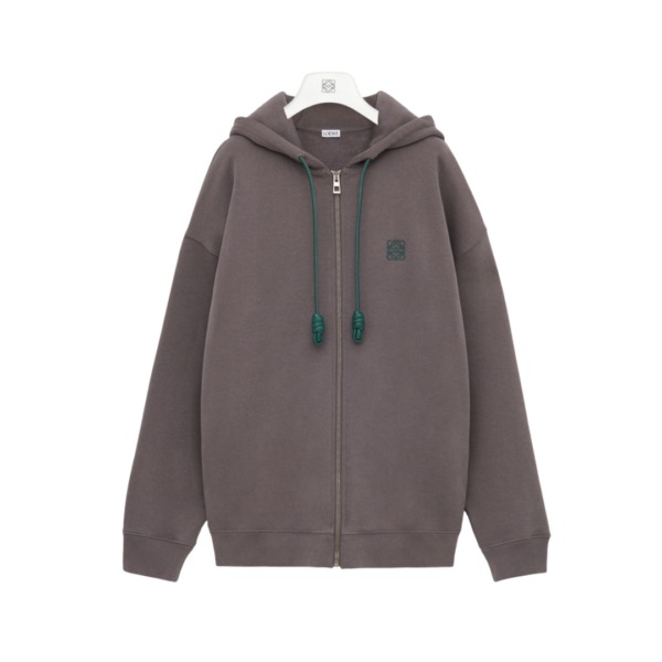 Hoodie Cotton Dunkelgrau