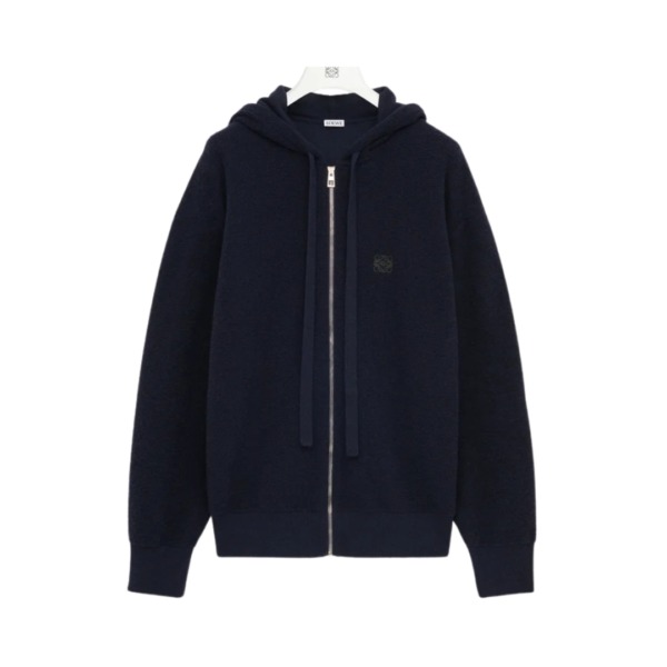Anagram Hoodie Marineblau
