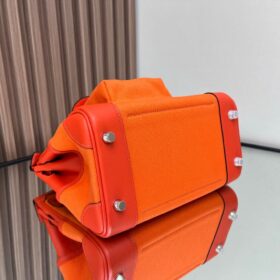 Birkin Cargo Orange in Silber 25