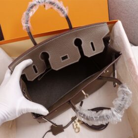 BIRKIN Togo Etoupe 30 rosegold