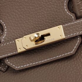 BIRKIN Togo Etoupe 30 rosegold