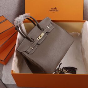 BIRKIN Togo Etoupe 30 rosegold