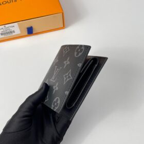 Marco Geldbörse Schwarz / Grau 11 cm