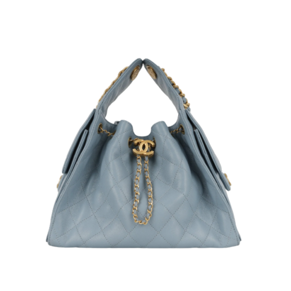 25 Hellblau Caviar 30 cm