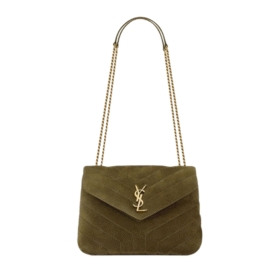 Loulou Samtgrün/Gold 32 cm