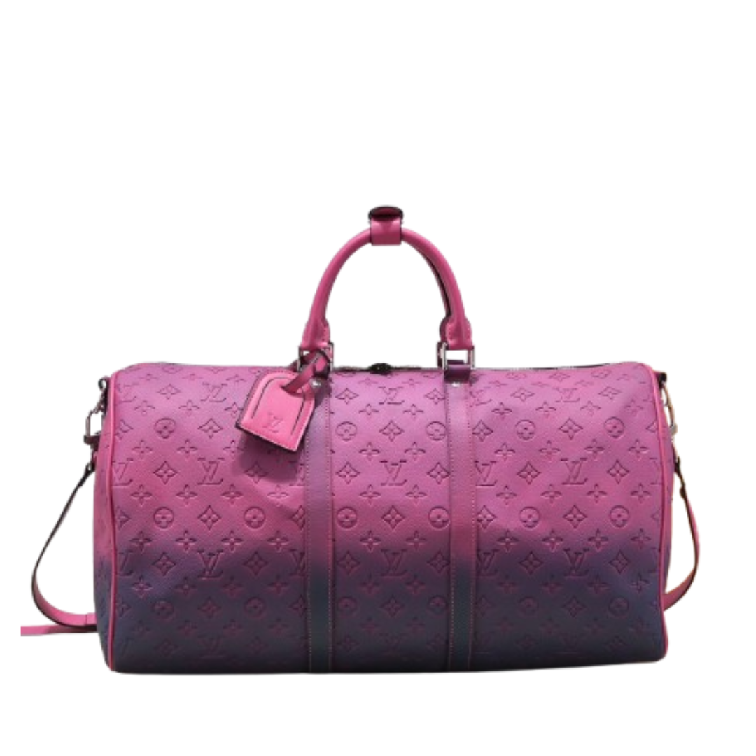 Keepall Rosa/Blauer Farbverlauf 50 cm