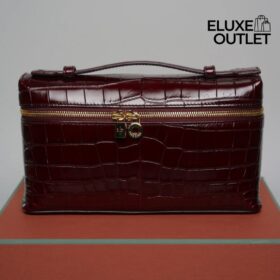Extra Pocket Crocodile Skin 19 cm