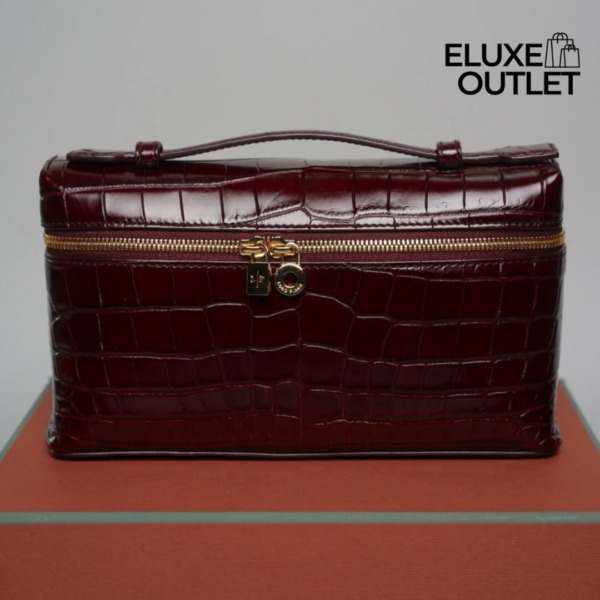 Extra Pocket Crocodile Skin 19 cm