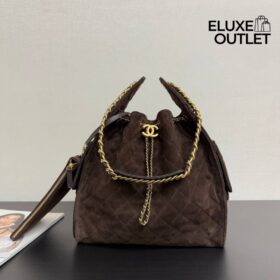 25 Dunkelbraun/Gold 40 cm