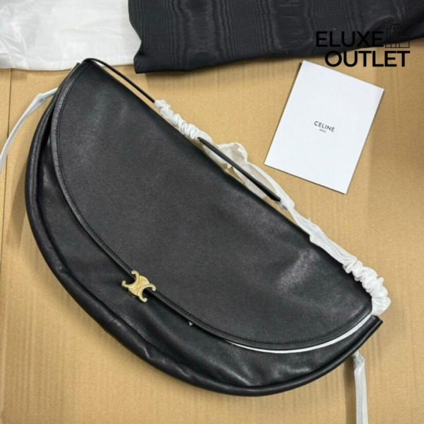Halfmoon Soft Triomphe Schwarz 46 cm