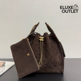 25 Dunkelbraun/Gold 40 cm