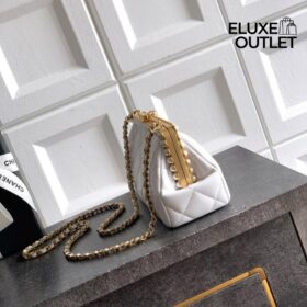 Clutch Pearly Hellbeige 20 cm